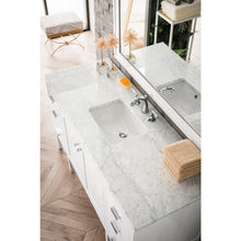 Load image into Gallery viewer, James Martin Addison 60&quot; Glossy White Single Vanity