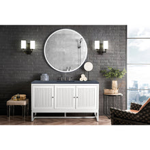 Load image into Gallery viewer, James Martin Athens 60&quot; Glossy White Single Vanity