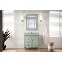 Load image into Gallery viewer, James Martin Brittany 36&quot;Sage Green Single Vanity- James Martin