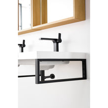 Load image into Gallery viewer, James Martin Three Boston 18&quot; Matte Black Wall Brackets