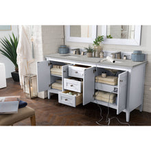 Load image into Gallery viewer, James Martin Palisades 72&quot; Bright White Double Vanity