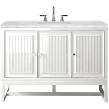 Load image into Gallery viewer, James Martin Athens 48&quot; Glossy White Single Vanity- James Martin