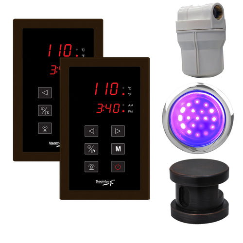Royal Touch Panel Control Kit in Oil Rubbed Bronze- SteamSpa