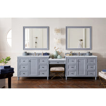 Load image into Gallery viewer, James Martin Copper Cove Encore 122&quot; Silver Gray Double Vanity Set- James Martin