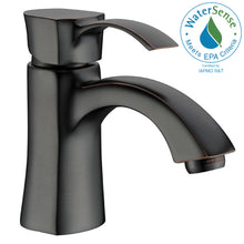 Load image into Gallery viewer, Alto Series Single Hole Single-Handle Mid-Arc Bathroom Faucet in Oil Rubbed Bronze- Anzzi