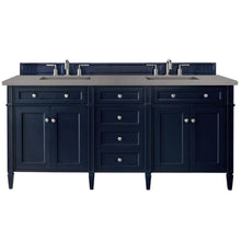 Load image into Gallery viewer, James Martin Brittany 72&quot;  Victory Blue Double Vanity- James Martin