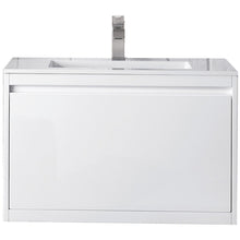 Load image into Gallery viewer, James Martin Milan 31.5&quot; Glossy White Single Vanity- James Martin