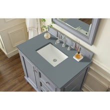 Load image into Gallery viewer, James Martin De Soto 36&quot; Silver Gray Single Vanity