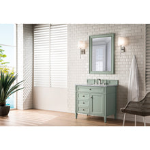 Load image into Gallery viewer, James Martin Brittany 36&quot;Sage Green Single Vanity