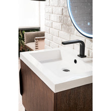 Load image into Gallery viewer, James Martin Columbia 24&quot; Coffee Oak - Matte Black Single Vanity
