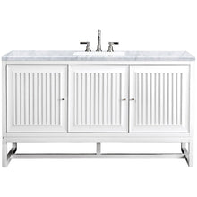 Load image into Gallery viewer, James Martin Athens 60&quot; Glossy White Single Vanity- James Martin
