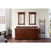Load image into Gallery viewer, James Martin Brookfield 72&quot; Warm Cherry Double Vanity