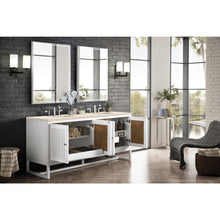 Load image into Gallery viewer, James Martin Athens 72&quot; Glossy White Double Vanity