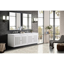 Load image into Gallery viewer, James Martin Athens 72&quot; Glossy White Double Vanity