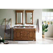 Load image into Gallery viewer, James Martin Brookfield 60&quot; Country Oak Double Vanity