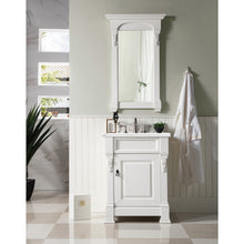 Load image into Gallery viewer, James Martin Brookfield 26&quot; Bright White Single Vanity