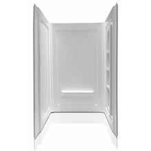 Load image into Gallery viewer, Rose 48 in. x 36 in. x 74 in. 3-piece DIY Friendly Alcove Shower Surround in White- Anzzi