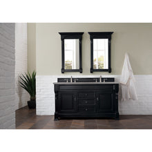 Load image into Gallery viewer, James Martin Brookfield 60&quot; Antique Black Double Vanity