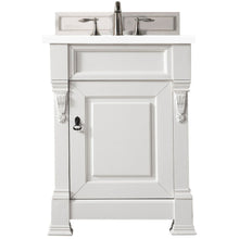 Load image into Gallery viewer, James Martin Brookfield 26&quot; Bright White Single Vanity- James Martin