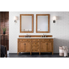 Load image into Gallery viewer, James Martin Brittany 72&quot;  Saddle Brown Double Vanity- James Martin