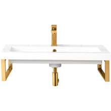 Load image into Gallery viewer, James Martin Two Boston 15 1/4&quot; Radiant Gold Wall Brackets- James Martin