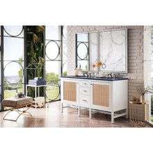 Load image into Gallery viewer, James Martin Addison 60&quot; Glossy White Double Vanity