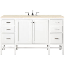 Load image into Gallery viewer, James Martin Addison 60&quot; Glossy White Single Vanity- James Martin