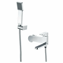 Load image into Gallery viewer, Echo Series 1-Handle 1-Spray Tub and Shower Faucet in Polished Chrome- Anzzi