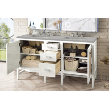 Load image into Gallery viewer, James Martin Addison 60&quot; Glossy White Double Vanity