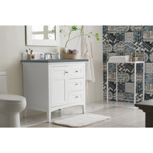 Load image into Gallery viewer, James Martin Palisades 36&quot; Bright White Single Vanity