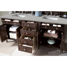 Load image into Gallery viewer, James Martin Brittany 72&quot;  Burnished Mahogany Double Vanity
