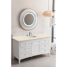 Load image into Gallery viewer, James Martin Palisades 60&quot; Bright White Single Vanity