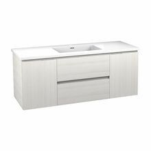 Load image into Gallery viewer, Conques 48 in W x 20 in H x 18 in D Bath Vanity in Rich White with Cultured Marble Vanity Top in White with White Basin- Anzzi