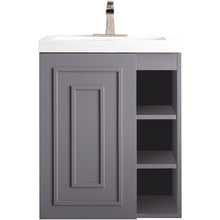 Load image into Gallery viewer, James Martin Alicante&#39; 24&quot; Grey Smoke Single Vanity Cabinet- James Martin
