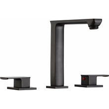 Load image into Gallery viewer, Alpine 8 in. Widespread 2-Handle Bathroom Faucet in Oil Rubbed Bronze- Anzzi
