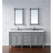 Load image into Gallery viewer, James Martin Brittany 72&quot;  Urban Gray Double Vanity- James Martin