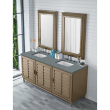 Load image into Gallery viewer, James Martin Portland 72&quot; Whitewashed Walnut Double Vanity
