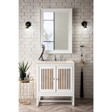 Load image into Gallery viewer, James Martin Athens 30&quot; Glossy White Single Vanity