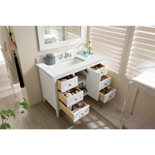 Load image into Gallery viewer, James Martin Palisades 48&quot; Bright White Single Vanity