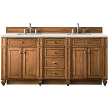 Load image into Gallery viewer, James Martin Bristol 72&quot; Saddle Brown Double Vanity- James Martin