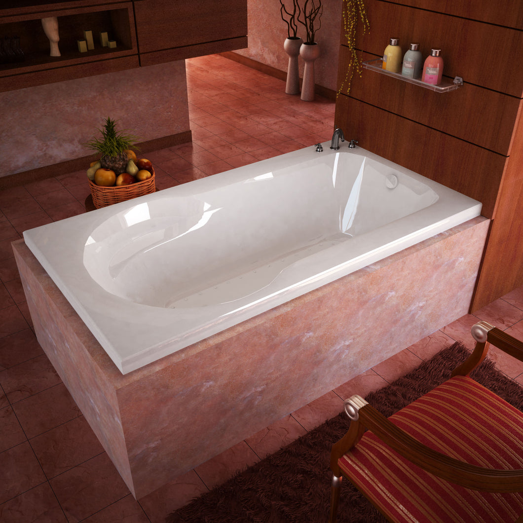 Atlantis Whirlpools Zepher 32 x 60 Rectangular Air Jetted Bathtub- Atlantis Whirlpools