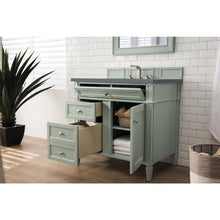 Load image into Gallery viewer, James Martin Brittany 36&quot;Sage Green Single Vanity