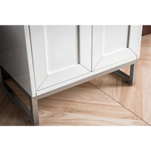 Load image into Gallery viewer, James Martin Chianti 24&quot; Glossy White - Brushed Nickel Single Vanity