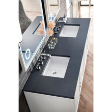 Load image into Gallery viewer, James Martin Athens 72&quot; Glossy White Double Vanity