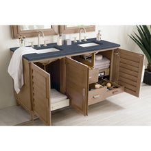Load image into Gallery viewer, James Martin Portland 60&quot; Whitewashed Walnut Double Vanity