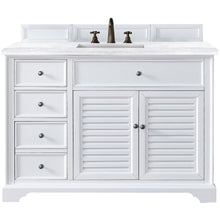 Load image into Gallery viewer, James Martin Savannah 48&quot; Bright White Single Vanity- James Martin