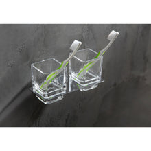Load image into Gallery viewer, Caster 3 Series Dual Toothbrush Holder in Polished Chrome- Anzzi