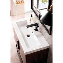 Load image into Gallery viewer, James Martin Columbia 31.5&quot; Coffee Oak - Matte Black Single Vanity