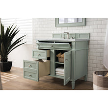 Load image into Gallery viewer, James Martin Brittany 36&quot;Sage Green Single Vanity