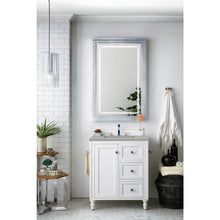 Load image into Gallery viewer, James Martin Copper Cove Encore 30&quot; Bright White Single Vanity